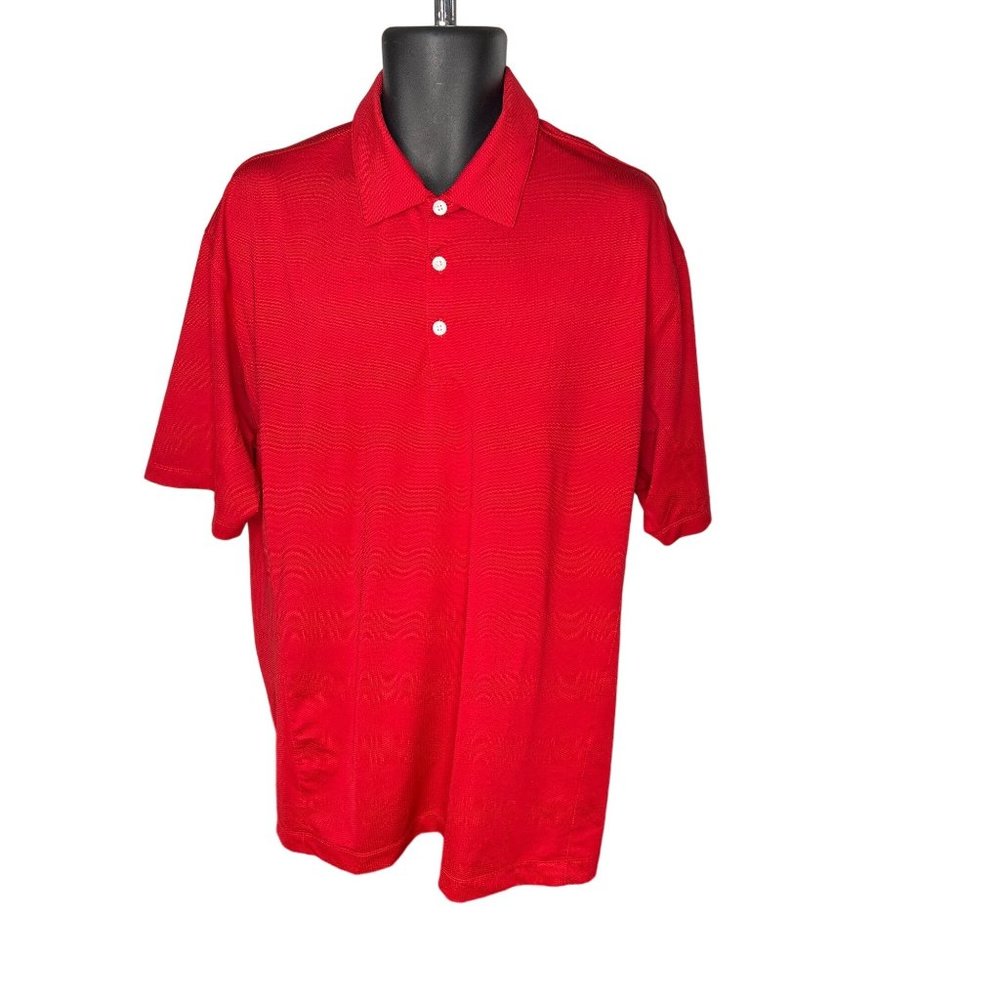Xl Nike Golf Tour Performance Polo Shirt Red Mens